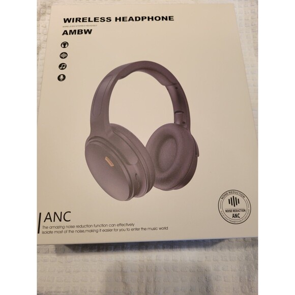 AMBW Wireless Headphones with Active Noise Cancelling (ANC) 🎧 New Condition - Picture 3 of 10